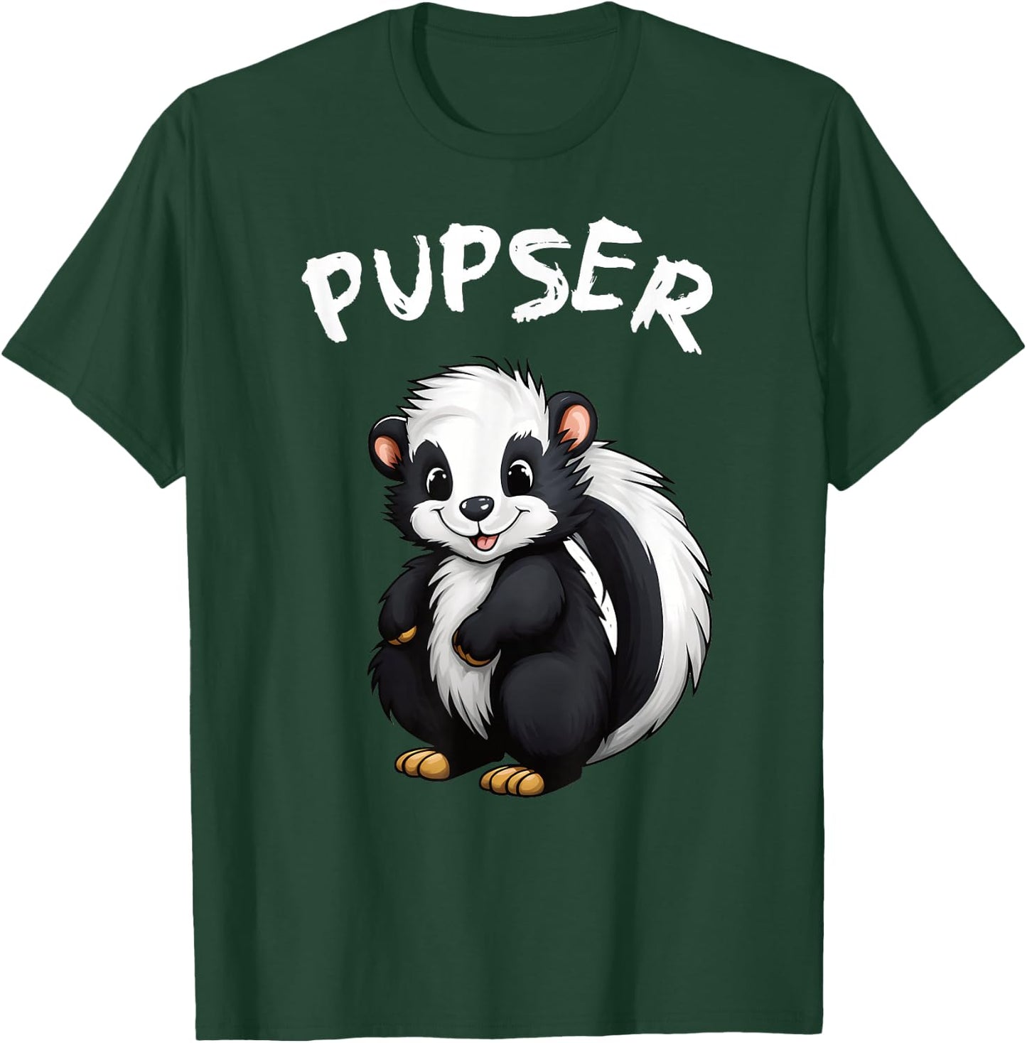 Pupser Stinktier zum pupsen T-Shirt - T-Shirt | Forest