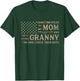 I Have Two Titles Mom & Granny Camo USA Flag Mother Grandma T-Shirt - T-Shirt | Forest