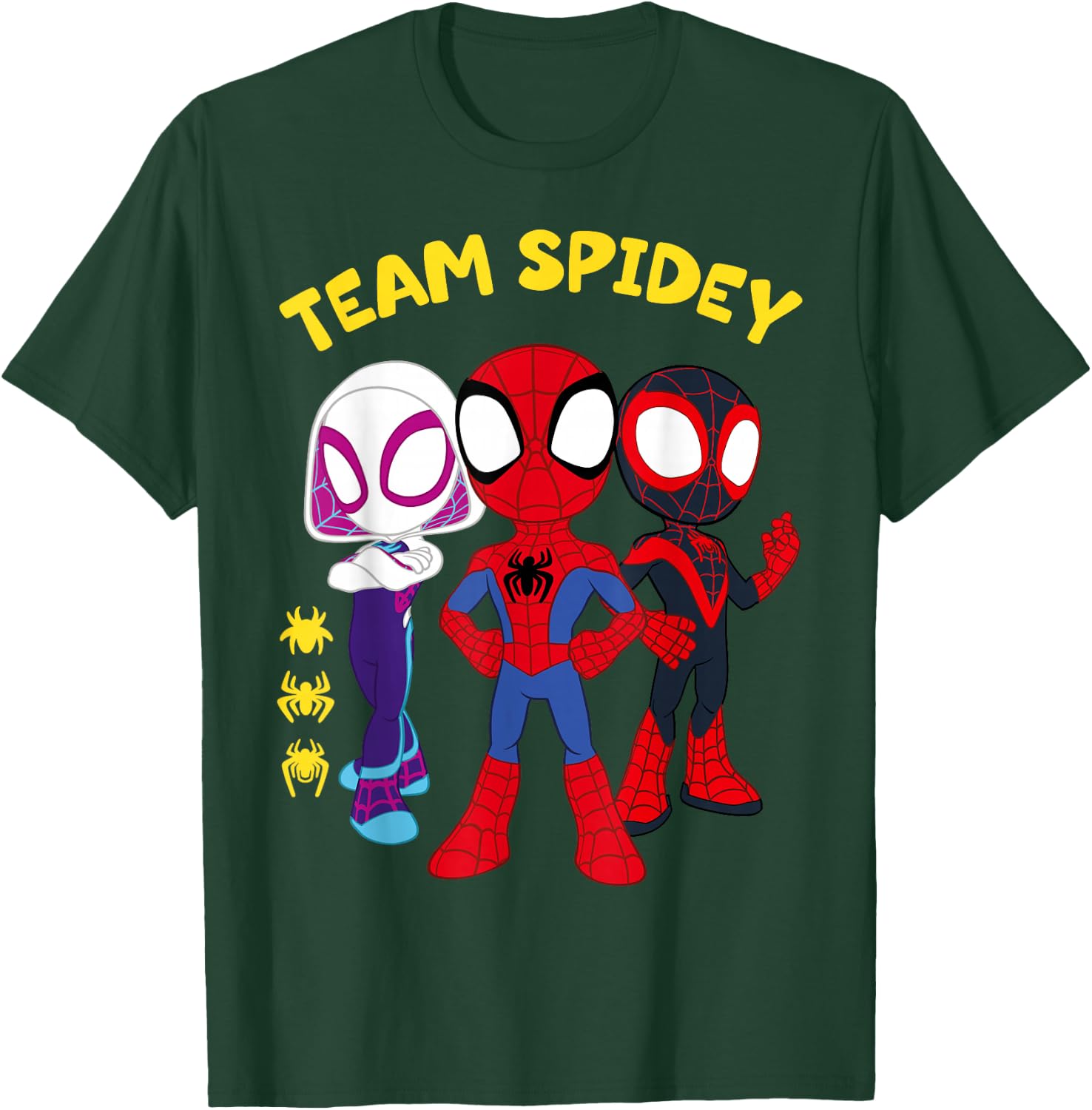 Spidey Team Spidey T-Shirt - T-Shirt | Forest