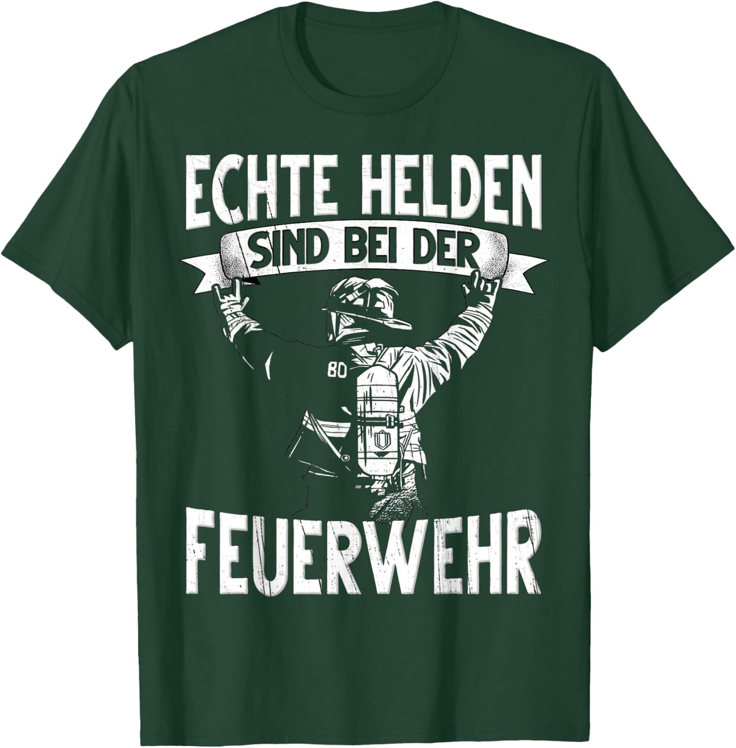 Fire Brigade , black T-Shirt - T-Shirt | Forest