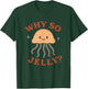 Cute Jellyfish Design Graphic T-Shirt - T-Shirt | Forest