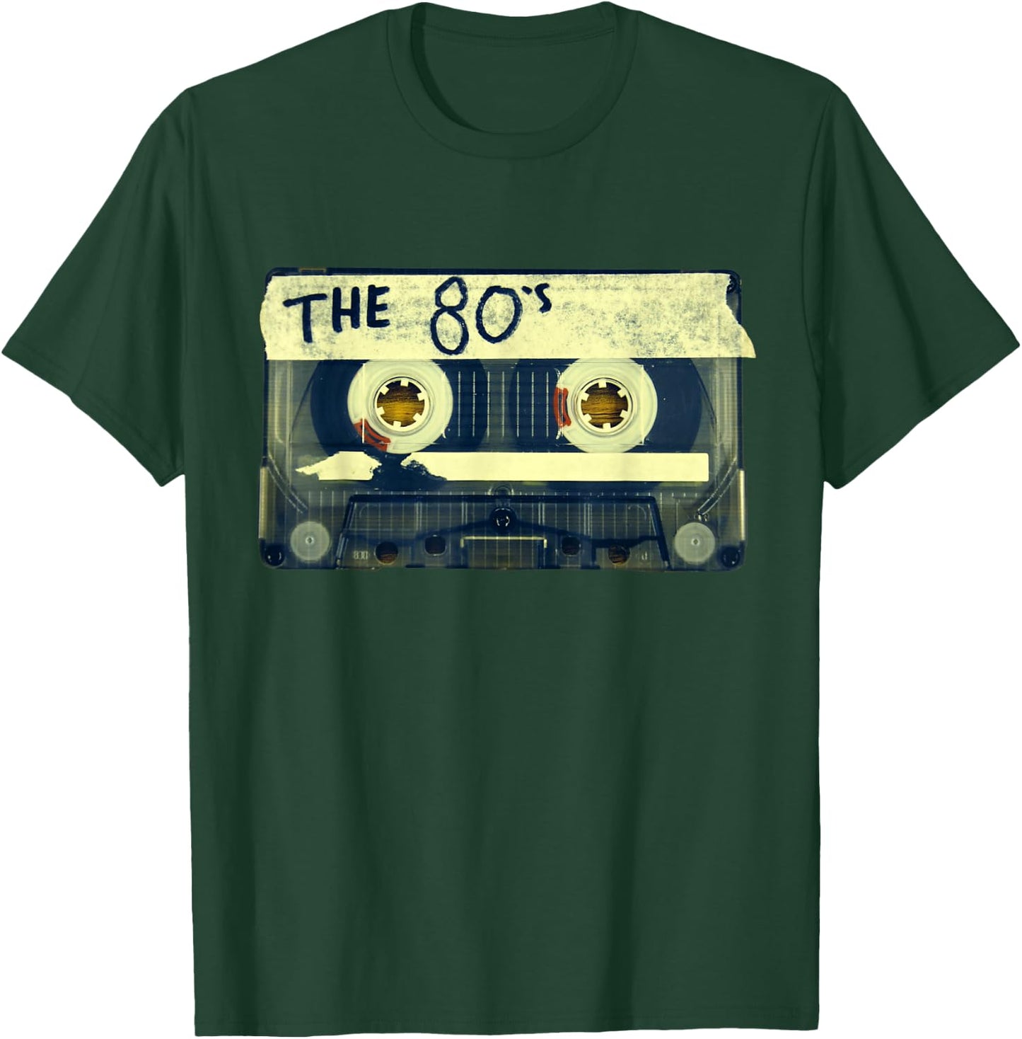 Retro 80's Mix Tape T-Shirt - T-Shirt | Forest