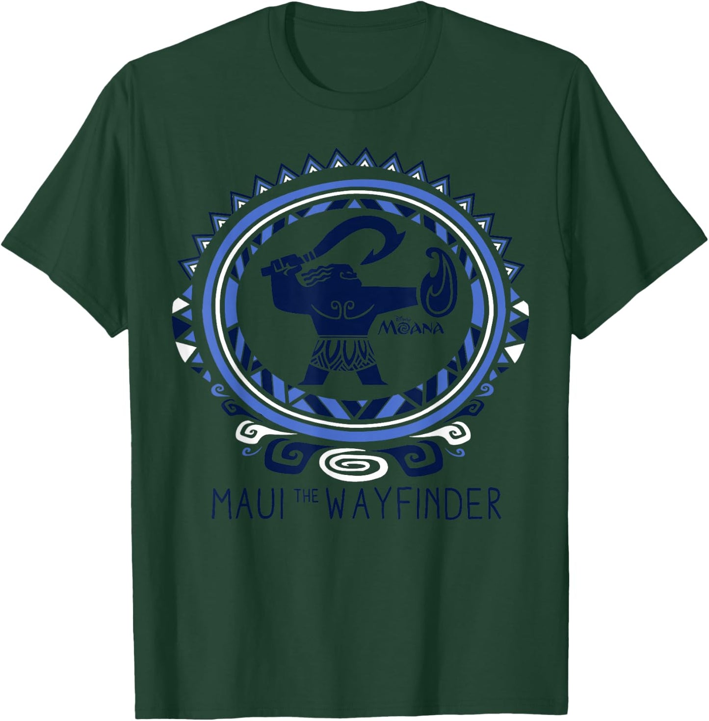 Disney Moana Maui The Wayfinder Graphic T-Shirt - T-Shirt | Forest