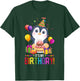 It's My Birthday Shirt Girls penguin Birthday Gift T-Shirt - T-Shirt | Forest