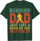 Marathon Runner Father's Day Funny Running Dad T-Shirt - T-Shirt | Forest