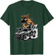 German Shepherd K9 with Hot Rod T-Shirt - T-Shirt | Forest