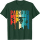 Vintage Parkour Jungen Shirt Parkour Lovers für Männer und Mädchen T-Shirt - T-Shirt | Forest