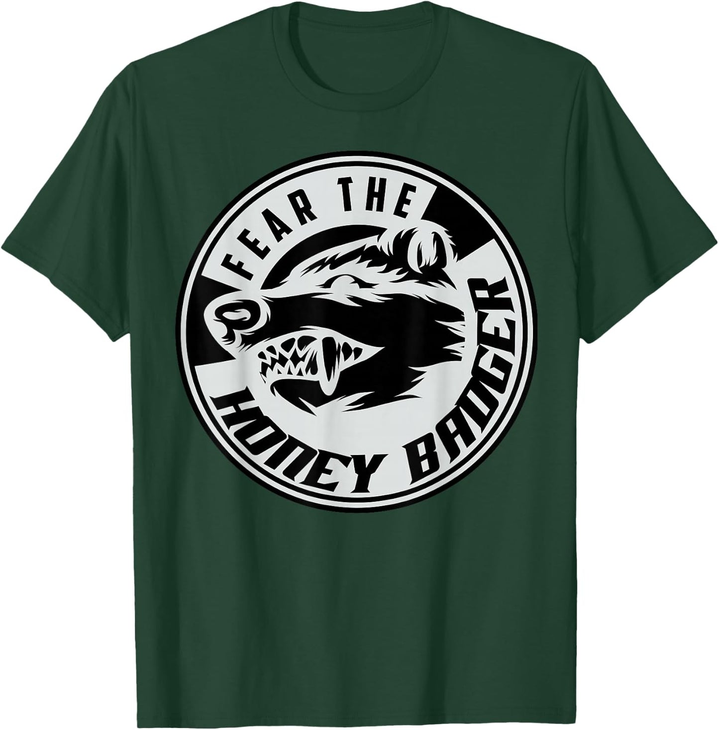 Cool Fear The Honey Badger - Great Gift T-Shirt - T-Shirt | Forest