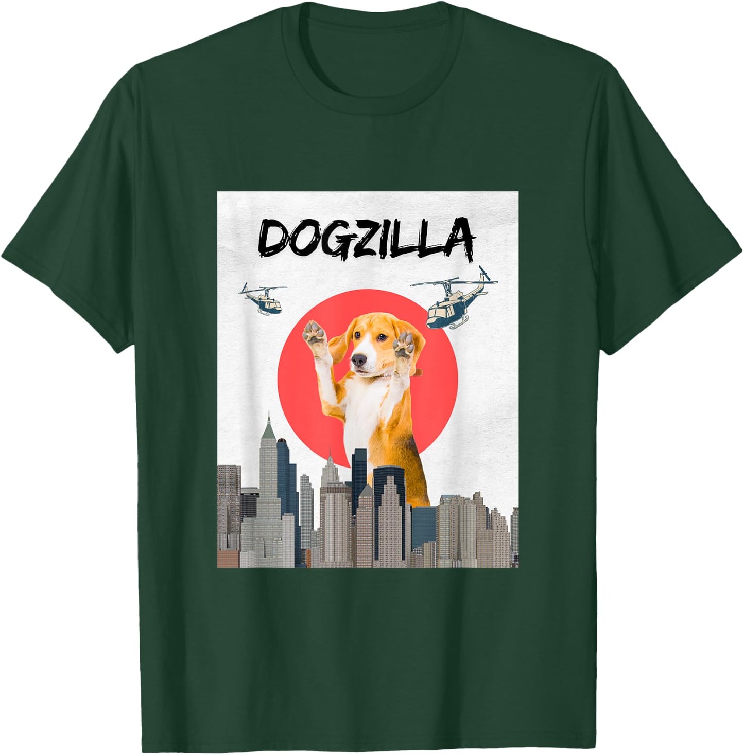Dogzilla - Perfect for dog lovers T-Shirt - T-Shirt | Forest