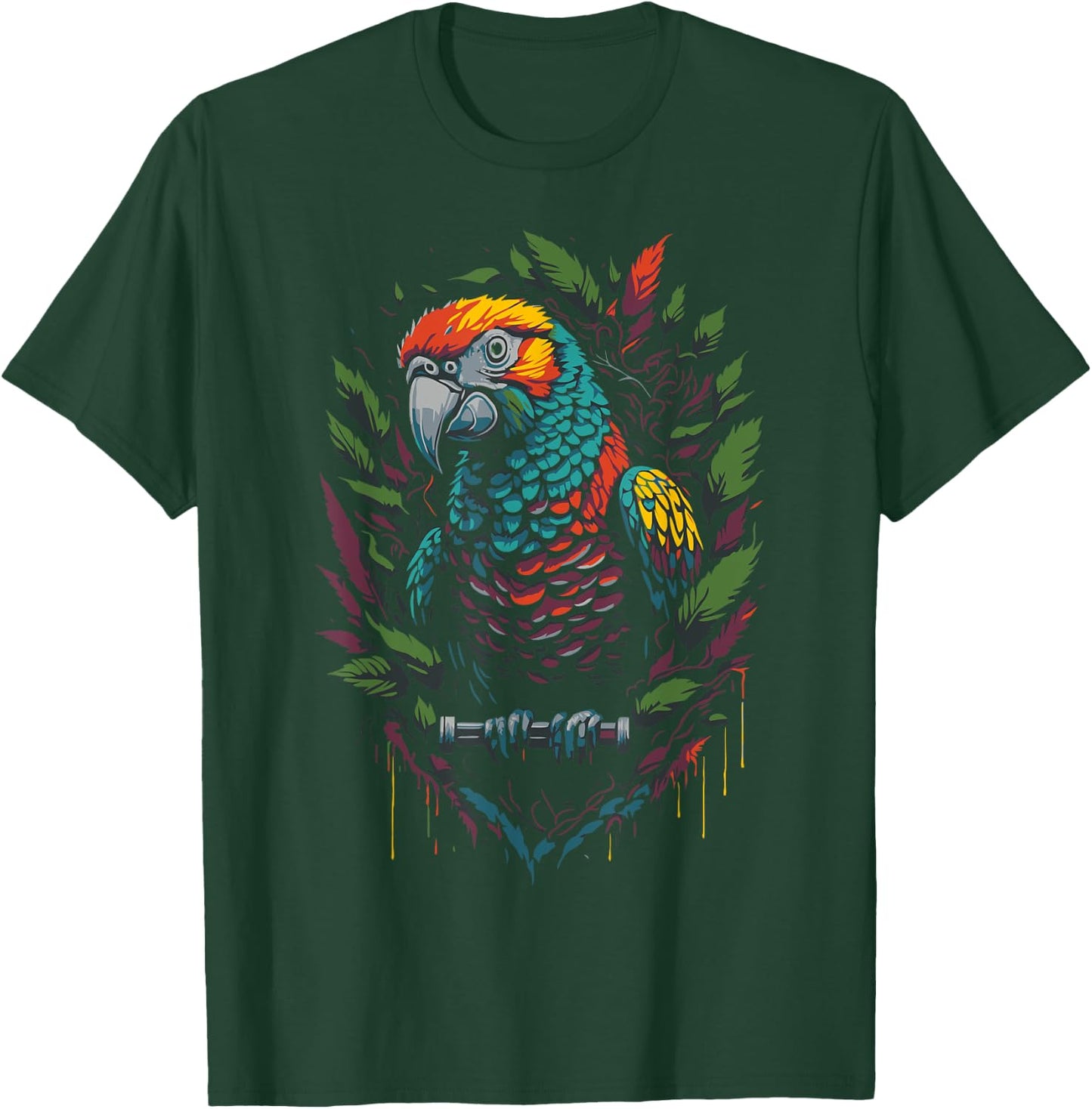 Colorful Parrot T-Shirt - T-Shirt | Forest