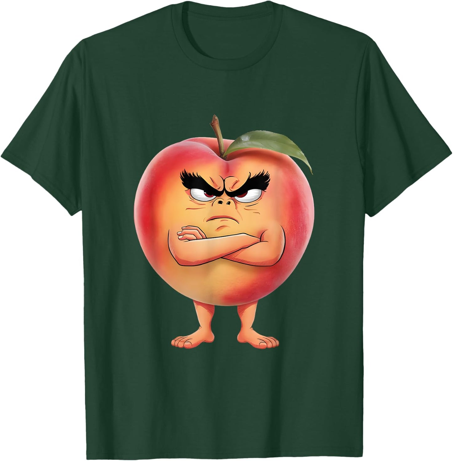 Fruits à la pêche en colère T-Shirt - T-Shirt | Forest