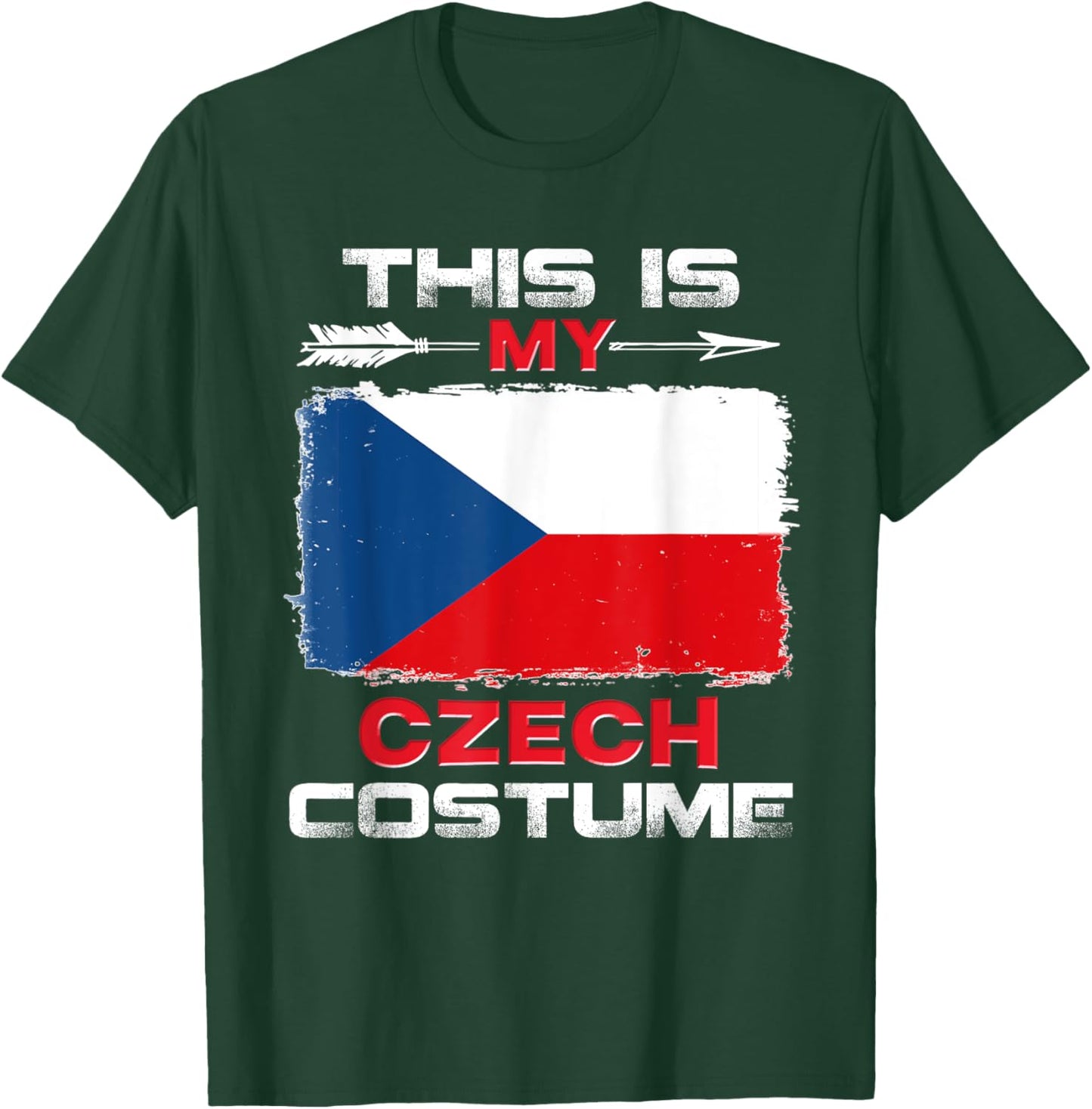 This Is My Czech Costume Czech Republic T-Shirt - T-Shirt | Forest