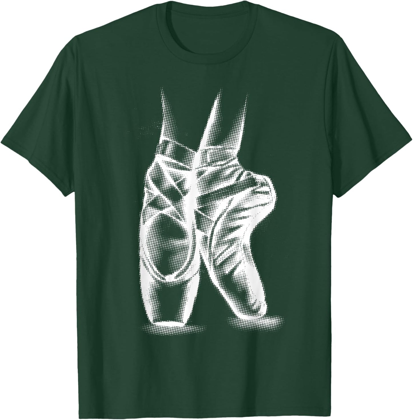 Ballerina Ballet Shoes Shirt | Cool Toe Dancing Gift T-Shirt - T-Shirt | Forest