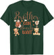 Brother Can Bearly Wait Bear Gender Neutral Boy Baby Shower T-Shirt - T-Shirt | Forest