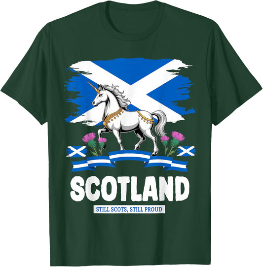 Scottish Unicorn Outfit Idea For Toddlers & Kids Scotland T-Shirt - T-Shirt | Forest