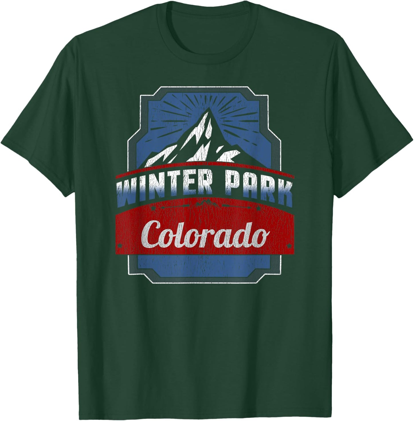 Winter Park Colorado Ski Trip T-Shirt - T-Shirt | Forest
