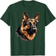 German Shepherd Dog Puppies,German Shepherd fan Lover Owner T-Shirt - T-Shirt | Forest