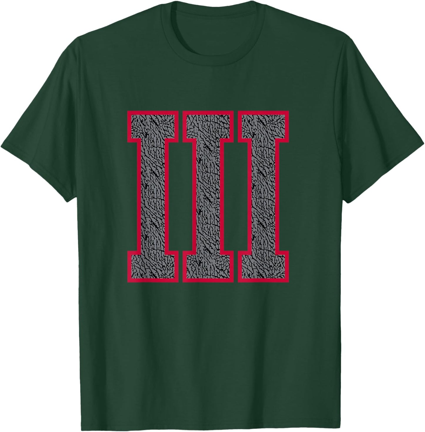 Black Cement 3 Shirt T-Shirt - T-Shirt | Forest