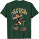 Abraham Lincoln Scooter American Flag 250 Years T-Shirt - T-Shirt | Forest