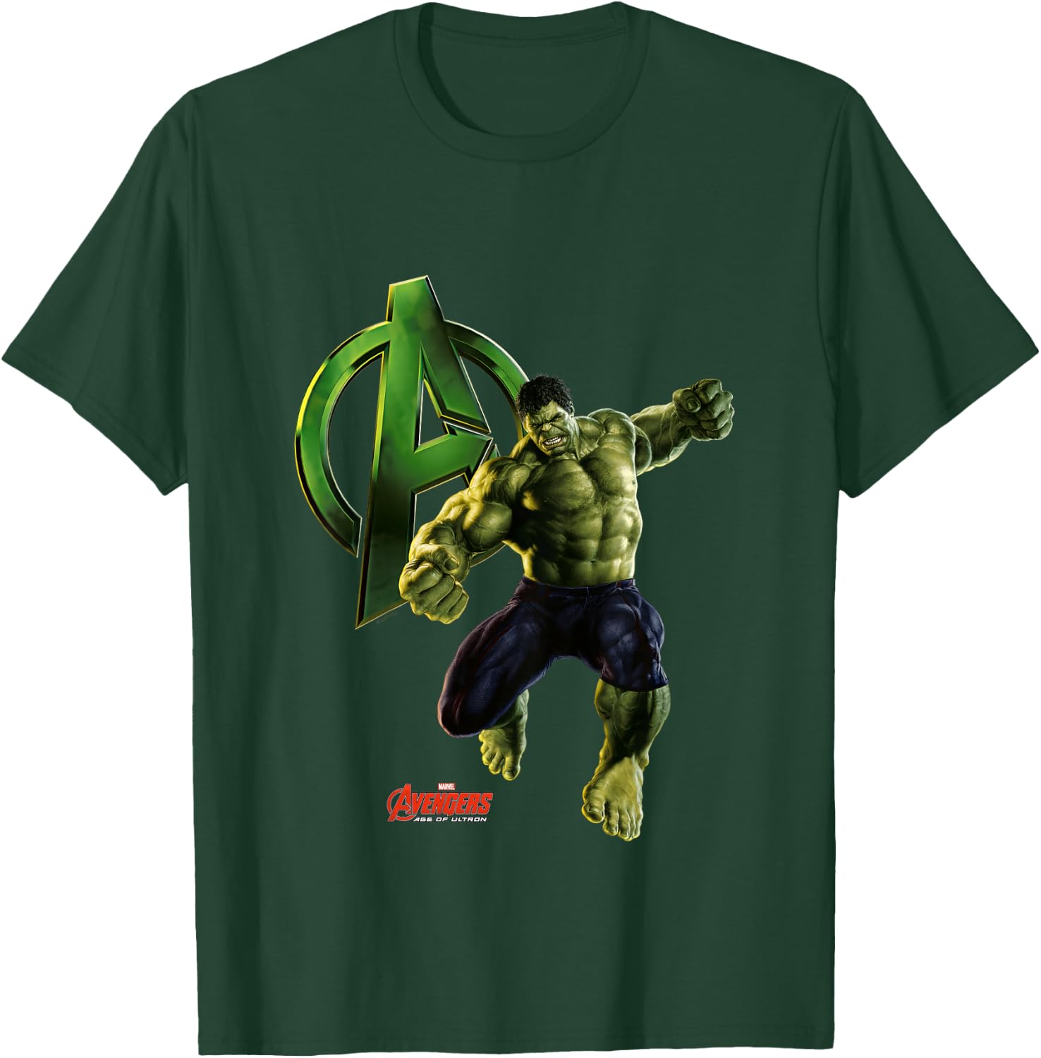 Kids Avengers Age Of Ultron Hulk T-Shirt - T-Shirt | Forest