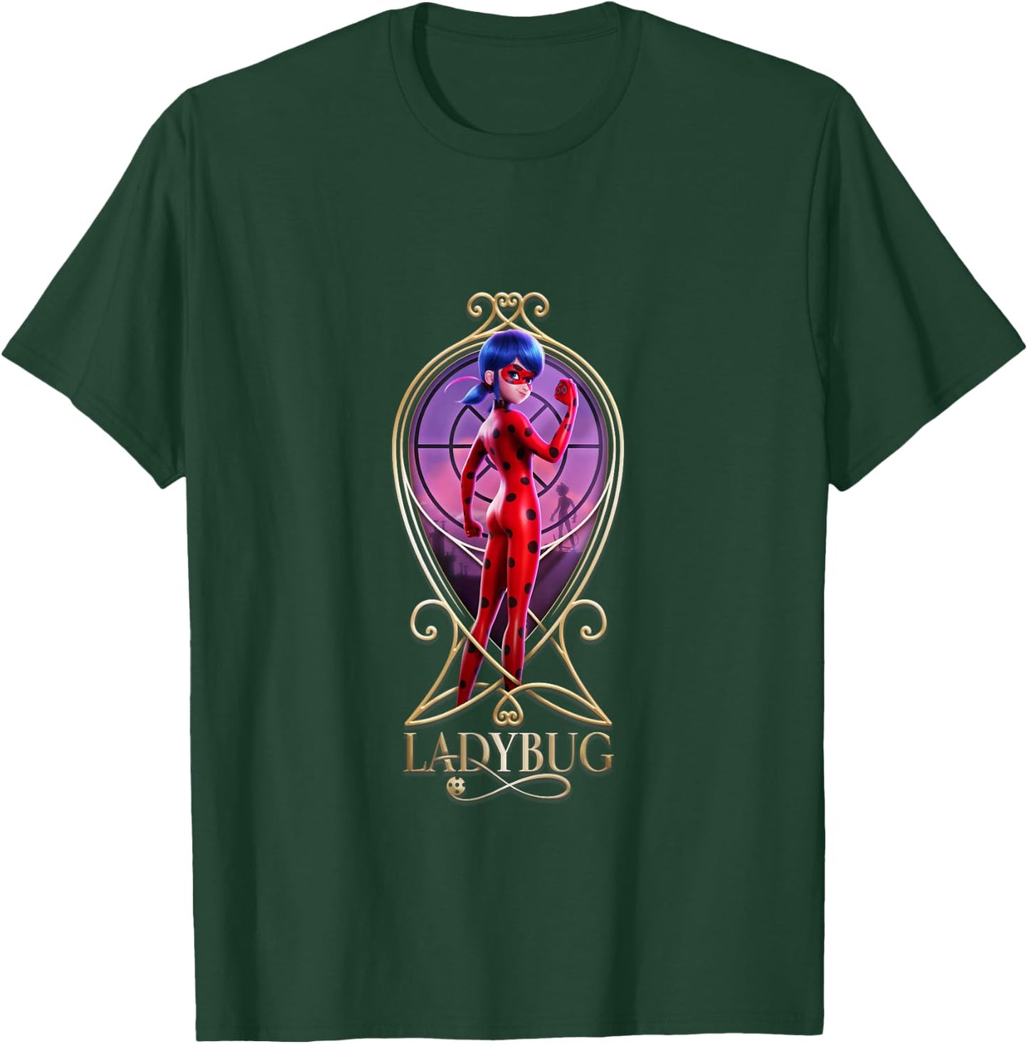 Miraculous Ladybug The Movie Ladybug big T-Shirt - T-Shirt | Forest