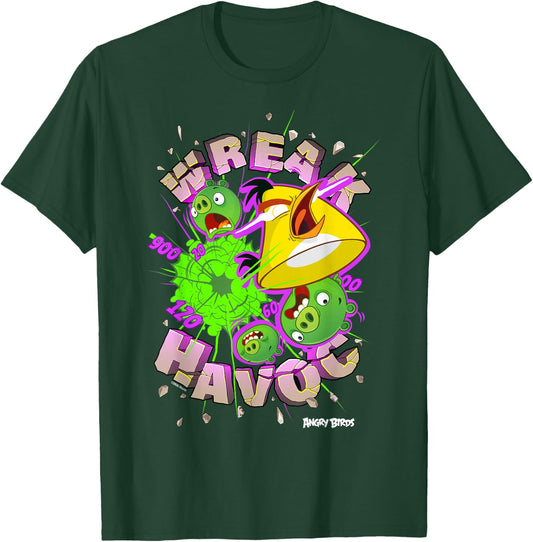 Angry Birds Wreak Havoc T-Shirt - T-Shirt | Forest