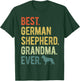 Best German Shepherd Grandma Ever Dog Lovers Mother's Day T-Shirt - T-Shirt | Forest