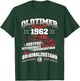 Oldtimer Baujahr 1962 Jahrgang Geburtsjahr Geburtstag T-Shirt - T-Shirt | Forest