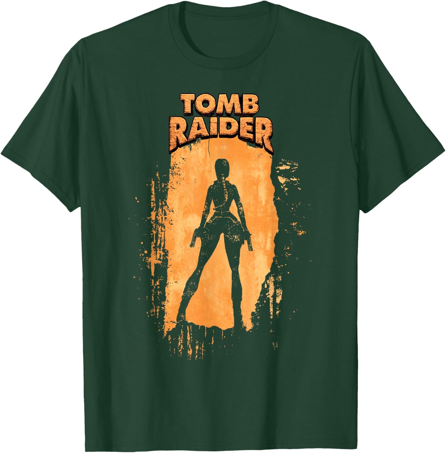 Offizielles Tomb Raider Lara Croft Adventure Begins Vintage T-Shirt - T-Shirt | Forest