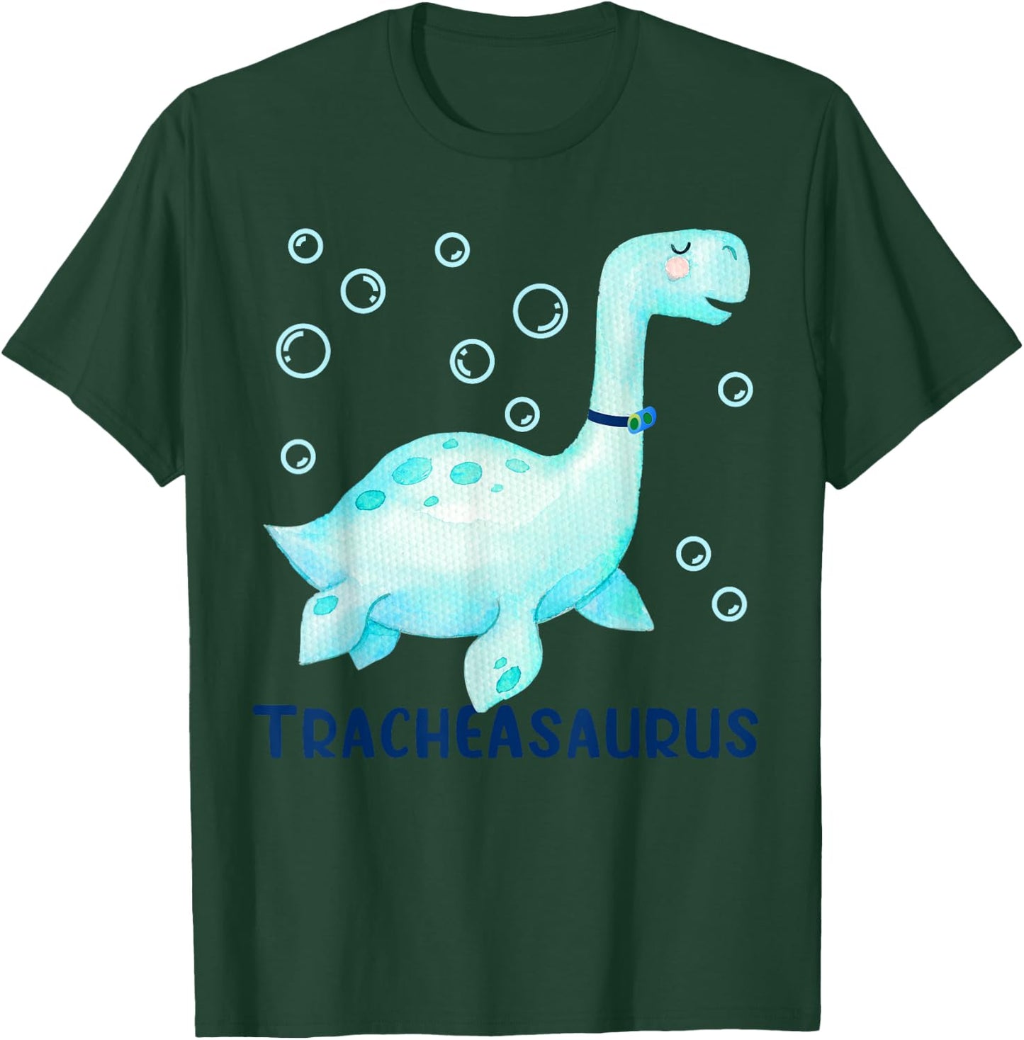 Tracheasaurus Tracheostomy Awareness T-Shirt - T-Shirt | Forest