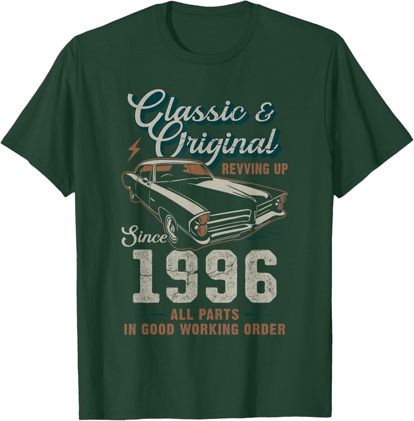 Née en 1996 Voiture ancienne 30e anniversaire T-Shirt - T-Shirt | Forest