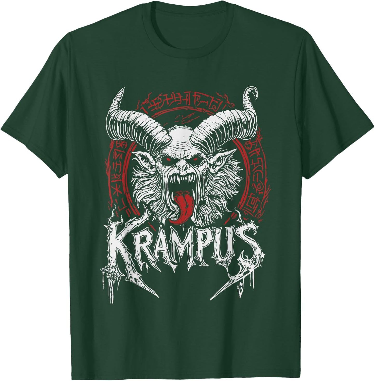 Kramperl Perchten Knecht Ruprecht Christmas Demon Krampus , black T-Shirt - T-Shirt | Forest