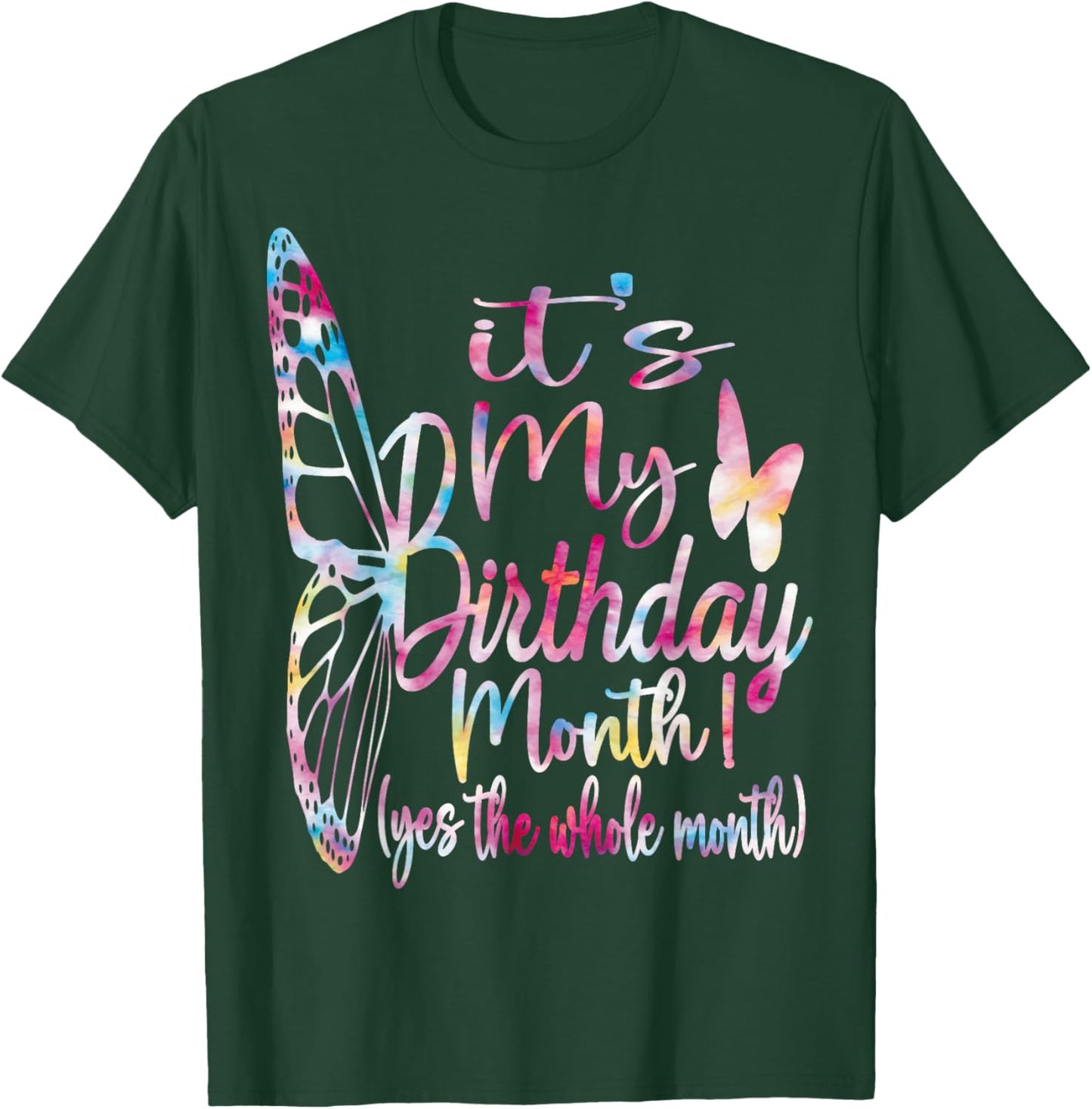 its My Birthday Month, Purple Birthday Shirts T-Shirt - T-Shirt | Forest
