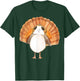 Star Wars Porg Turkey Thanksgiving Feathers Graphic T-Shirt - T-Shirt | Forest