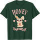 Honey Bunny Retro Easter Cute Rabbit Women Girls Kid Toddler T-Shirt - T-Shirt | Forest