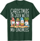 Gnome Christmas in July with My Gnomies Summer Vacation 2026 T-Shirt - T-Shirt | Forest
