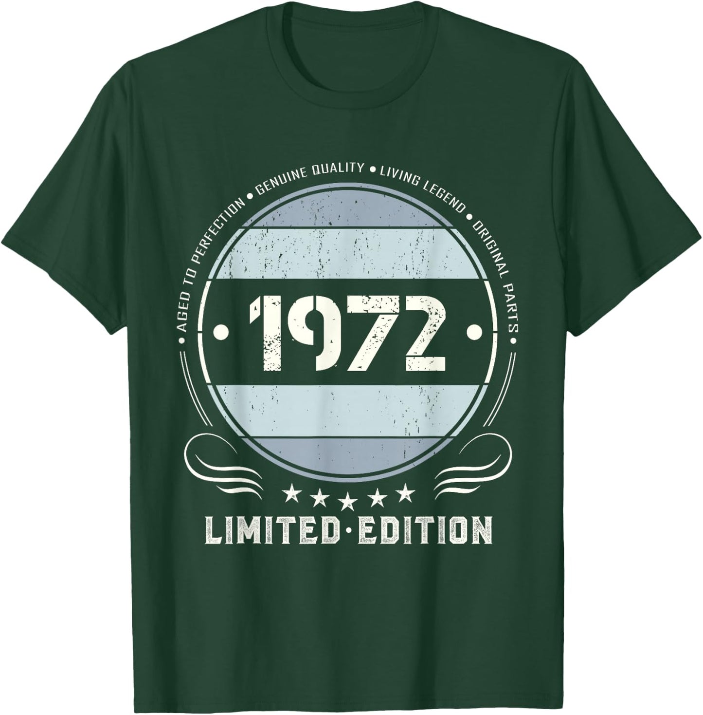 Vintage 1972 T Shirts Retro Funny 1972 T-Shirt - T-Shirt | Forest