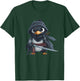 Penguin Ninja - Penguin Kawaii T-Shirt - T-Shirt | Forest