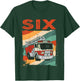 6 Year Old Shirt 6th Birthday Boy Firefighter Fire Truck T-Shirt - T-Shirt | Forest