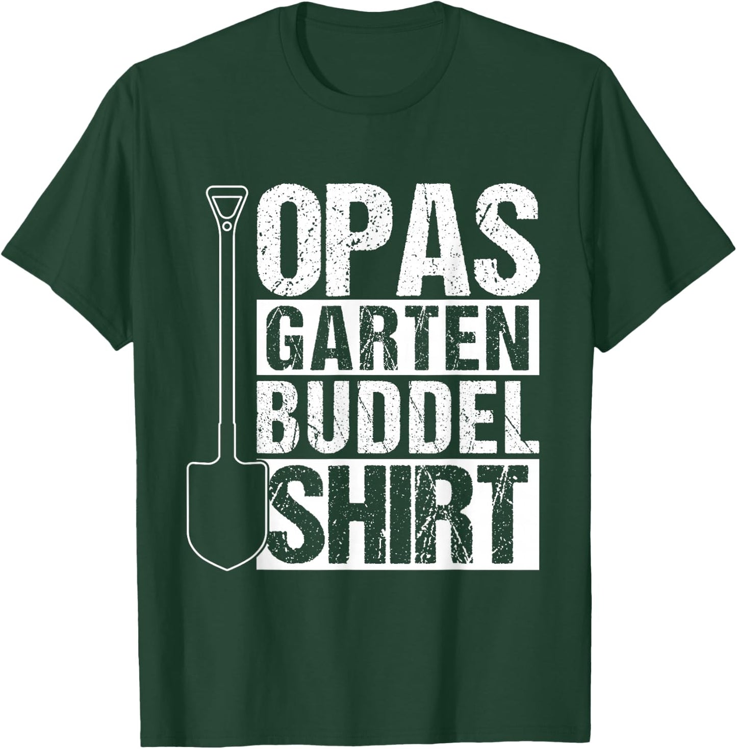 Grandad Garden Buddel Shirt , black T-Shirt - T-Shirt | Forest