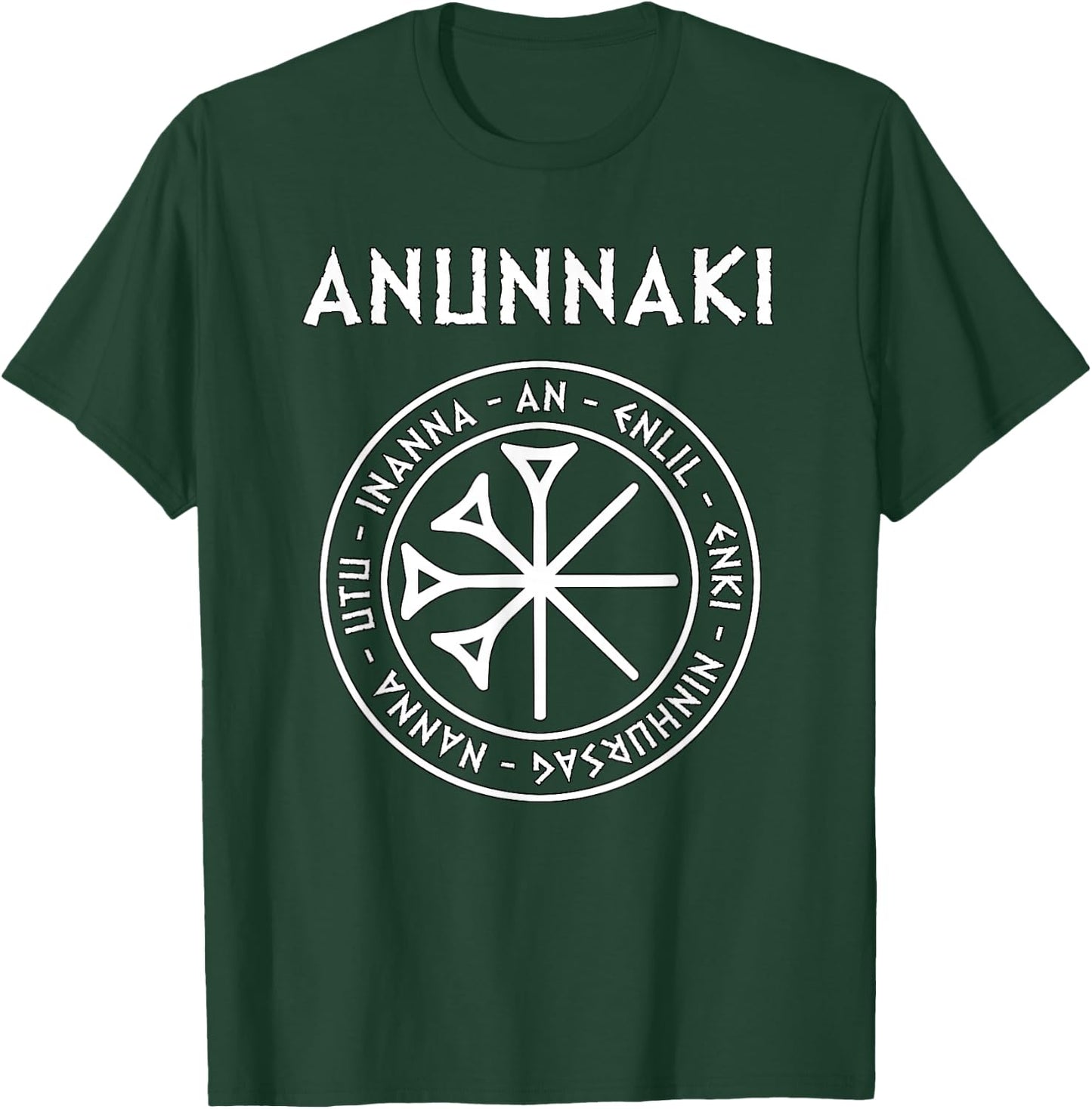 Anunnaki alte Götter und Göttinnen von Mesopotamien Symbol T-Shirt - T-Shirt | Forest