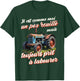 Tractor farmer gift old tractor old humor , Black, S T-Shirt - T-Shirt | Forest