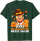 Make Thanksgiving Great Again Autumn Fall Leaves Trump Funny T-Shirt - T-Shirt | Forest