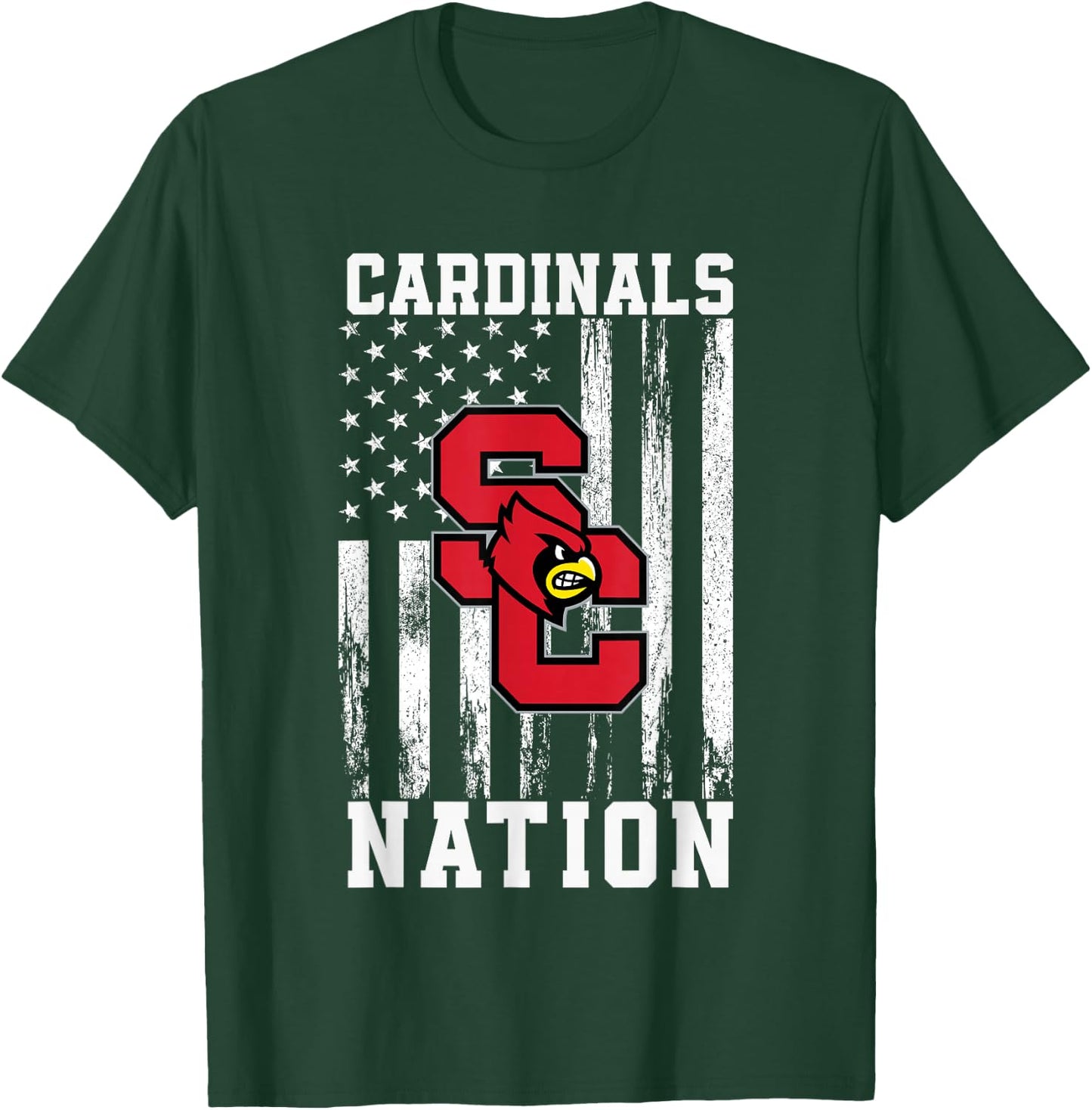Scott County Cardinals Logo Nation HS T-Shirt - T-Shirt | Forest