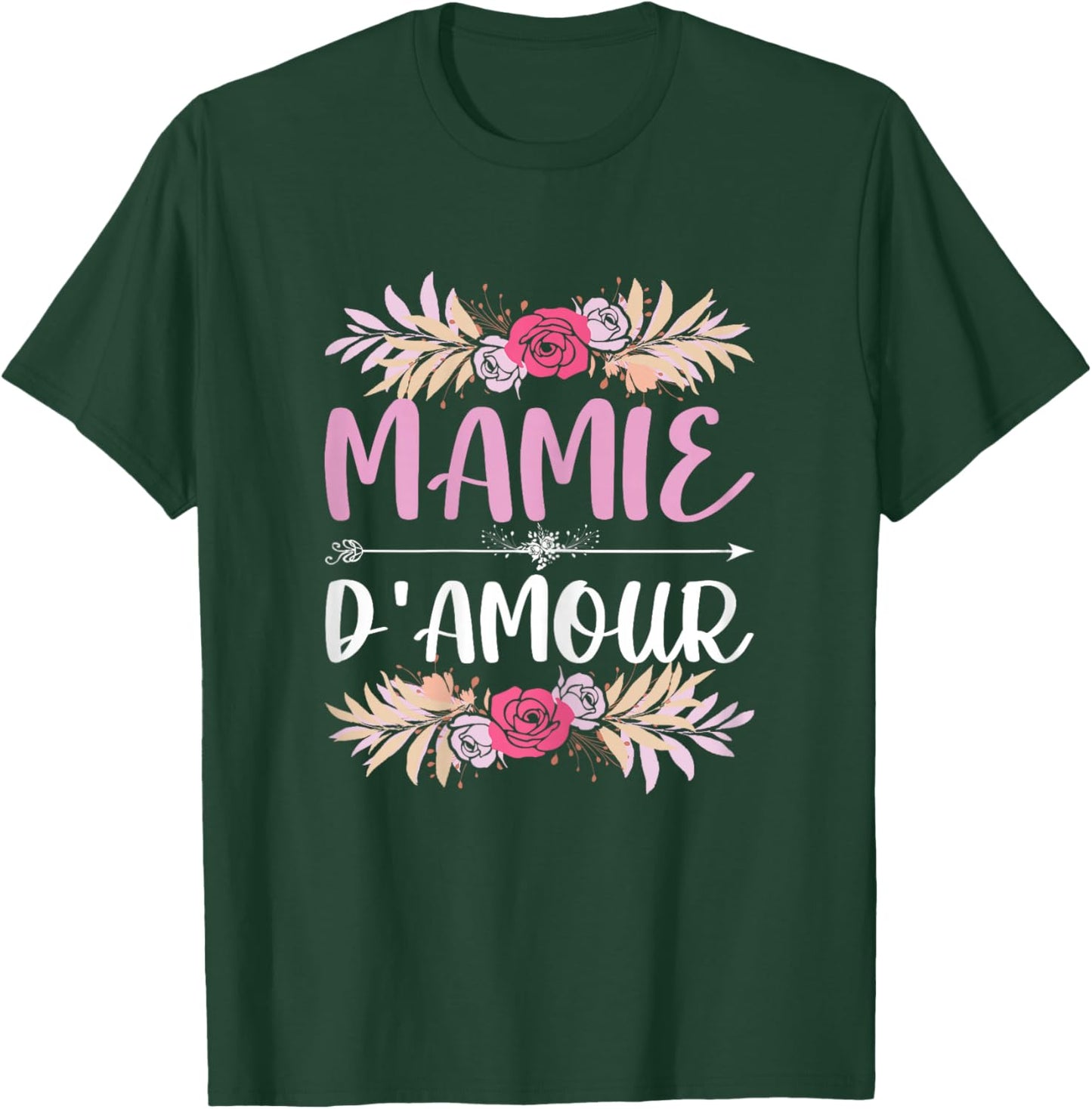 Granny Of Love Grandma Day , Black, Female X-Small T-Shirt - T-Shirt | Forest
