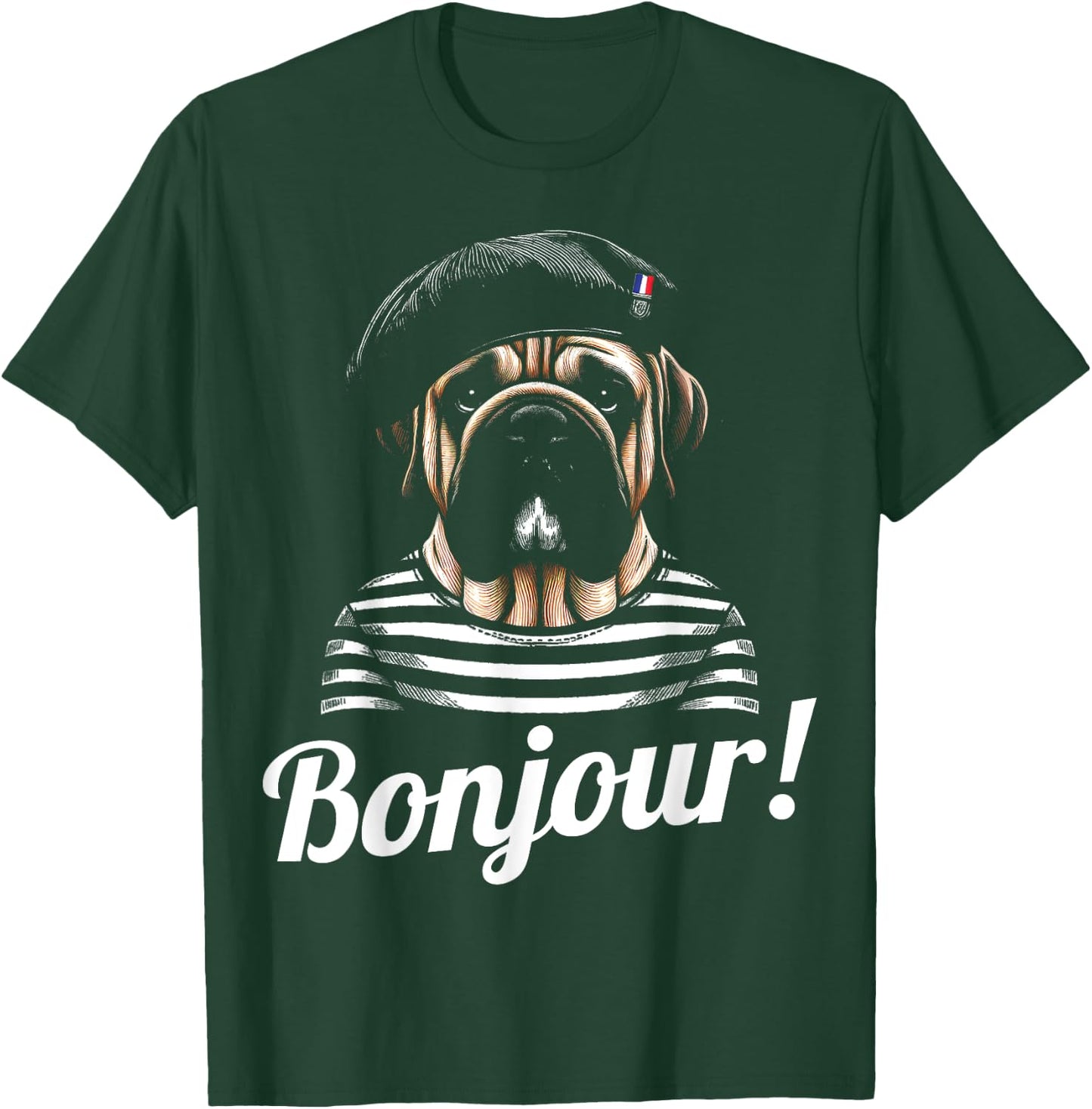 French Mastiff T-Shirt - T-Shirt | Forest