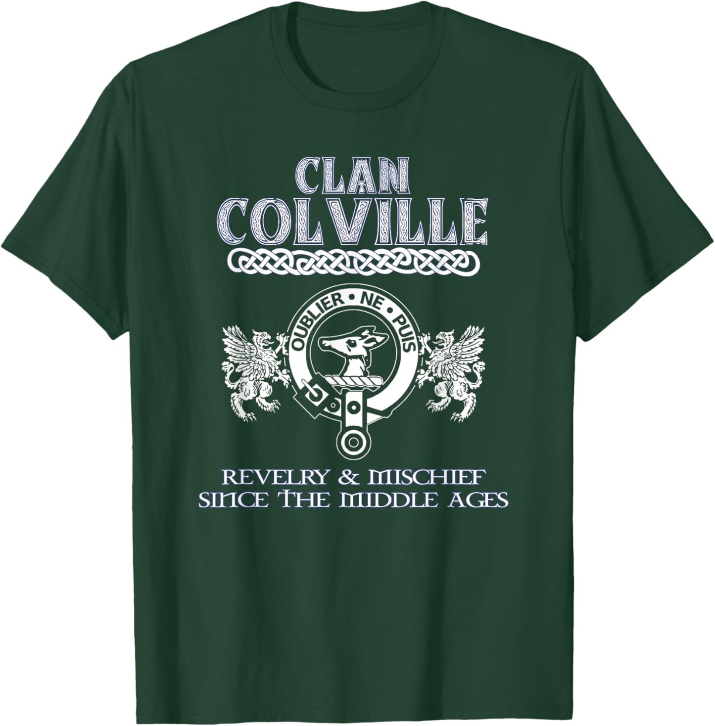 Clan Colville Scottish Surname Colville T-Shirt - T-Shirt | Forest