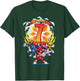 Power Rangers Awesome 7th Birthday Mini Action Shot T-Shirt - T-Shirt | Forest