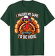 Thanksgiving Turkey For Kids Boys I Paused my Game Funny T-Shirt - T-Shirt | Forest