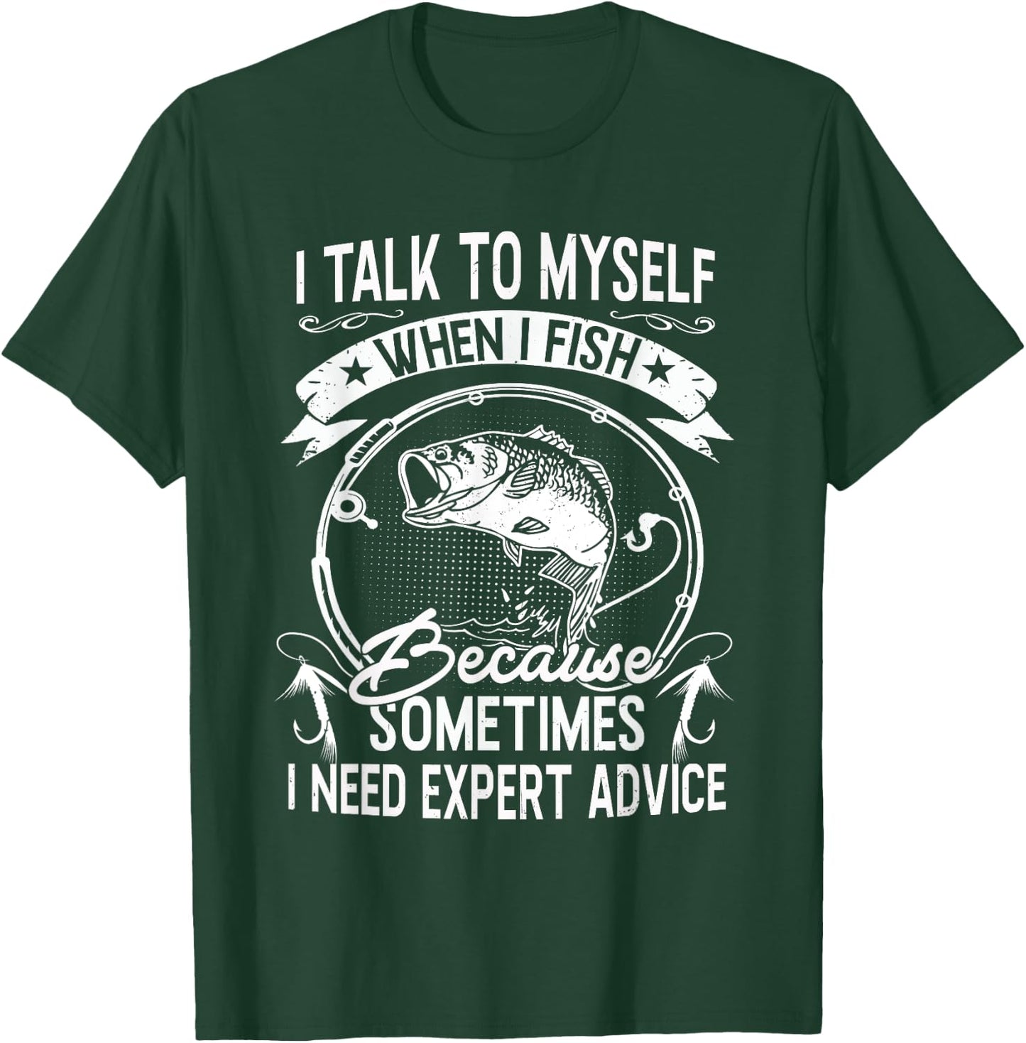 Funny Bass Fishing Quote Shirt Fishing Adult Humor Quote T-Shirt - T-Shirt | Forest